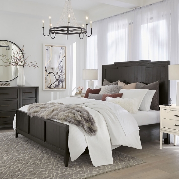 Picture of CAMDEN BLACK QUEEN BED