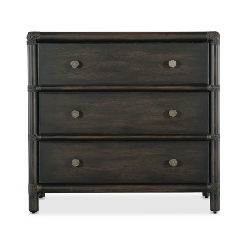 Picture of RETREAT BLACK RATTAN NIGHTSTAND