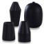 Picture of DANN FOLEY BLACK CERAMIC VASES 