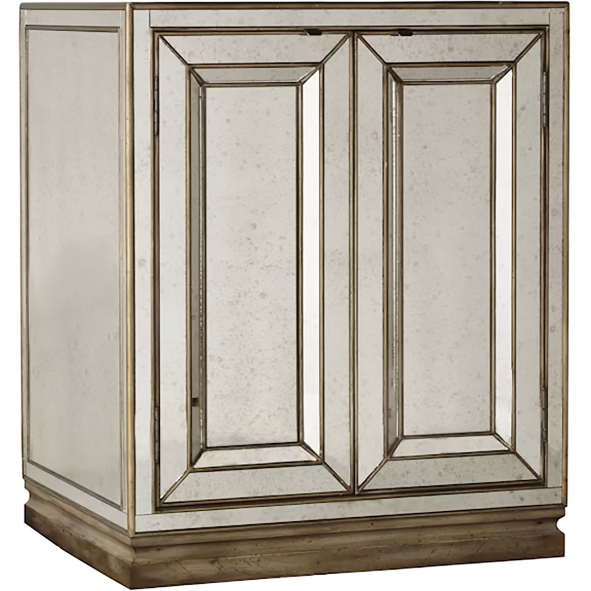 Picture of SANCTUARY 2 DOOR MIRROR NIGHTSTAND 