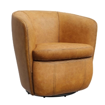 Picture of BAROLO LTHR SW CHAIR CARAMEL