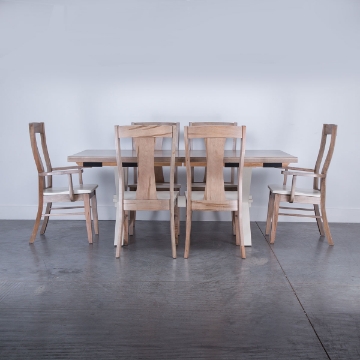 Picture of CROSSBUCK EXT 7PC MAPLE DINING