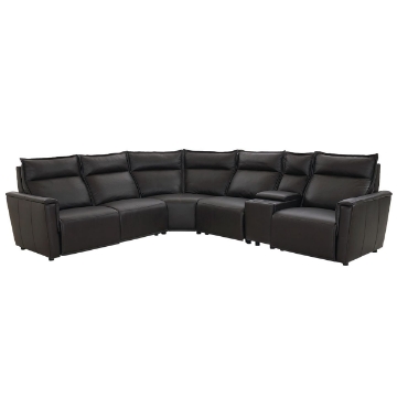 Picture of CHAUNCEY ESPRESSO SIX PIECE SECTIONAL