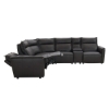 Picture of CHAUNCEY ESPRESSO SIX PIECE SECTIONAL