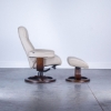 Picture of MULDAL (R QS) SMALL RECLINER WITH OTTOMAN IN DOVE