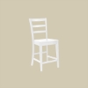 Picture of BAY CITY WHITE LADDER BACK STOOL