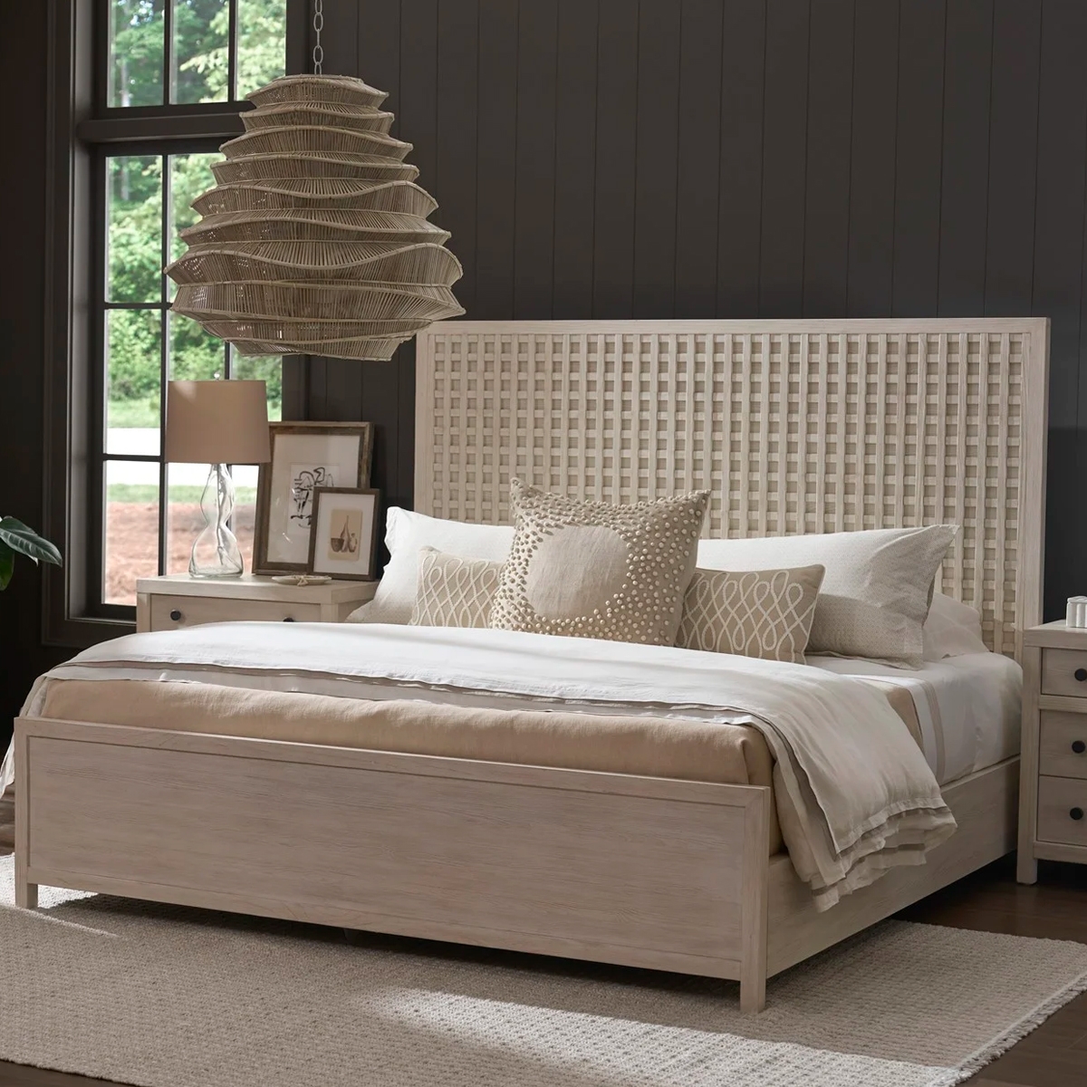 Picture of RIVER ROCK QUEEN PANEL BED