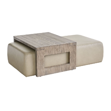 Picture of BOULDER NESTING  OTTOMAN
