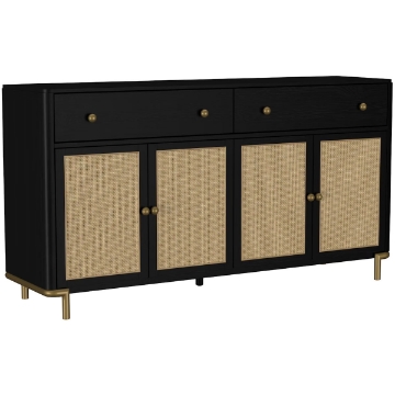 Picture of ARINI BLACK SIDEBOARD