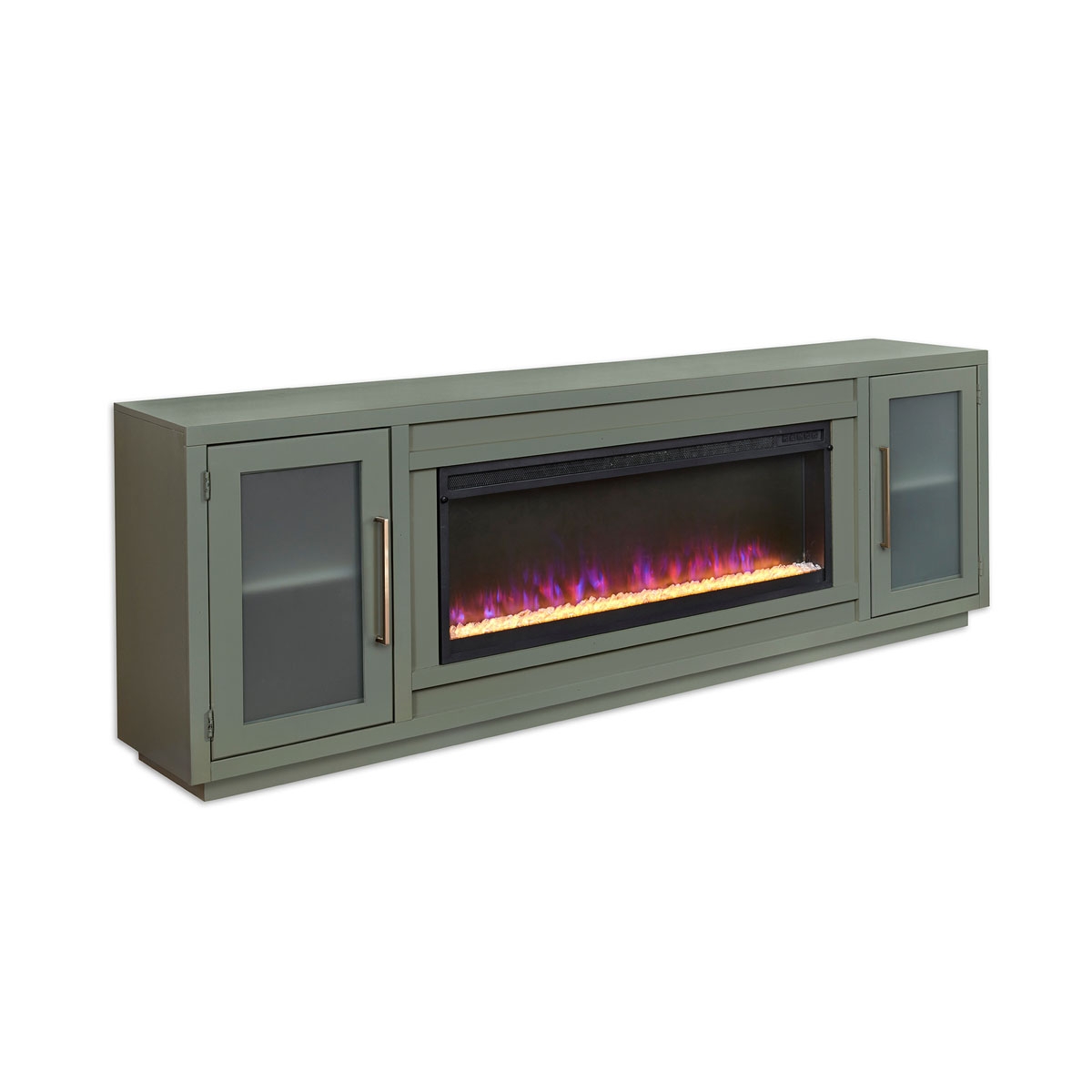 Picture of PERRY 84" FIREPLACE CONS IN GR