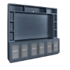 Picture of PERRY 97" BLUE 2PC ENT WALL