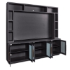 Picture of PERRY 97" BLACK 2PC ENT WALL