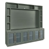 Picture of PERRY 97" GREEN 2PC ENT WALL