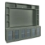 Picture of PERRY 97" GREEN 2PC ENT WALL
