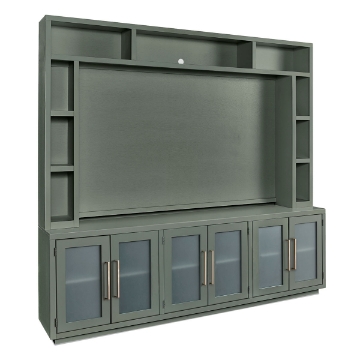 Picture of PERRY 97" GREEN 2PC ENT WALL