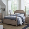 Picture of T&T KING PENCIL BED GRY OAK