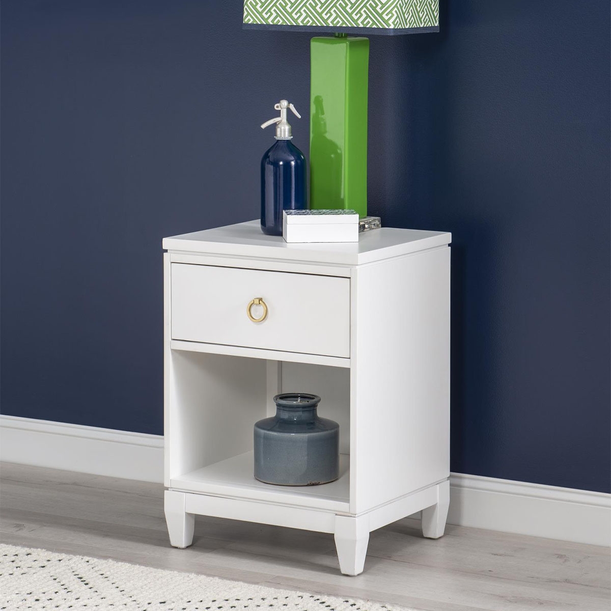Picture of SUMMERLAND WHT OPEN NIGHTSTAND