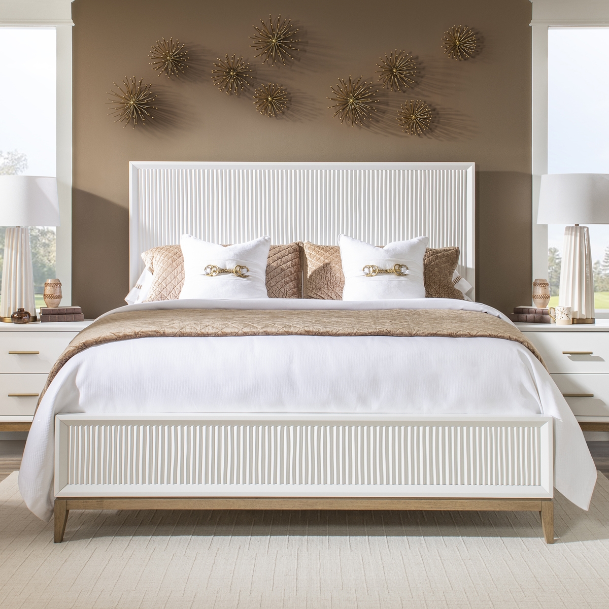 Picture of MELROSE QUEEN PANEL BED