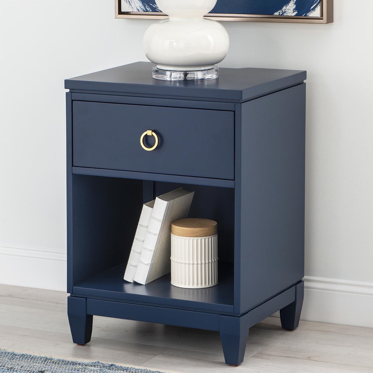 Picture of SUMMERLAND BLU OPEN NIGHTSTAND