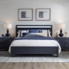 Picture of SUMMERLAND BLU KING PANEL BED
