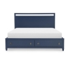 Picture of SUMMERLAND BLUE KING PANEL W/STORAGE
