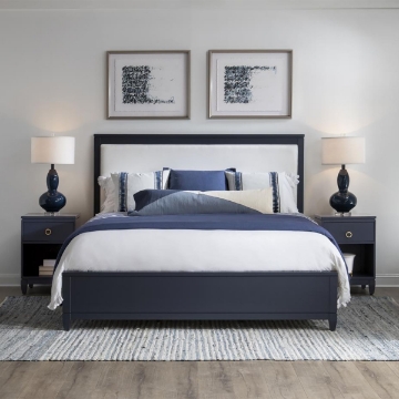Picture of SUMMERLAND BLU UPH KING BED