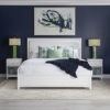 Picture of SUMMERLAND WHITE UPHOLSTERED KING BED