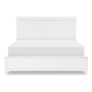 Picture of SUMMERLAND WHITE UPHOLSTERED KING BED