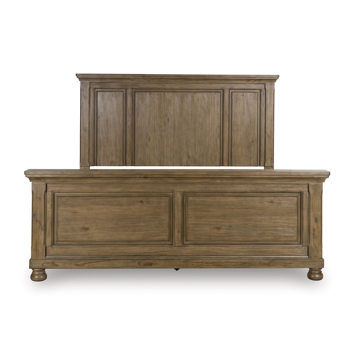 Picture of KENLEY HONEY KING PANEL BED