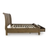 Picture of KENLEY HONEY QUEEN SLEIGH BED W/ STORAGE