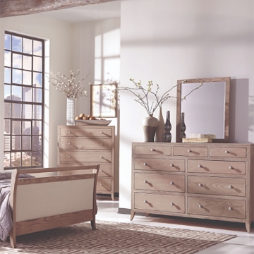 Picture of ADRIENNE DRESSER 5 IN OAK