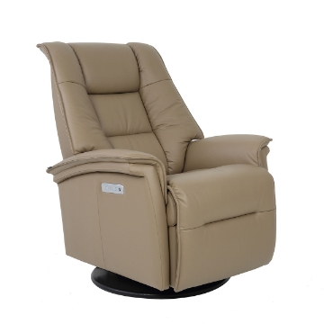 Picture of PARIS QS SMALL P3 RECLINER NOUGAT