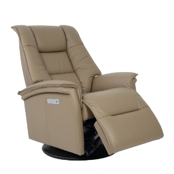 Picture of PARIS QS SMALL P3 RECLINER NOUGAT