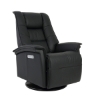 Picture of PARIS QS SMALL P3 RECLINER IN BLACK