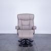 Picture of BERGEN (R QS) LARGE RECLINER AND OTTOMAN IN FOG