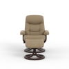 Picture of MULDAL R QS SMALL RECLINER OTTOMAN SANDEL