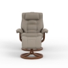 Picture of MUSTANG R QS SMALL RECLINER OTTOMAN GRANITE