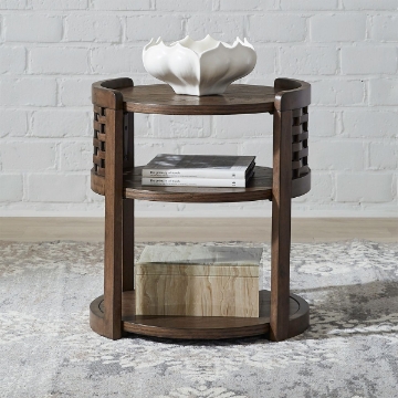 Picture of WARREN PARK ROUND CHAIRSIDE TABLE