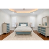 Picture of OCEAN ISLE BLUE QUEEN BED