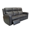 Picture of WYATT GUNMETAL SOFA W/ POWER HEADREST & LUMBAR