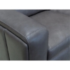 Picture of WYATT GUNMETAL SOFA W/ POWER HEADREST & LUMBAR