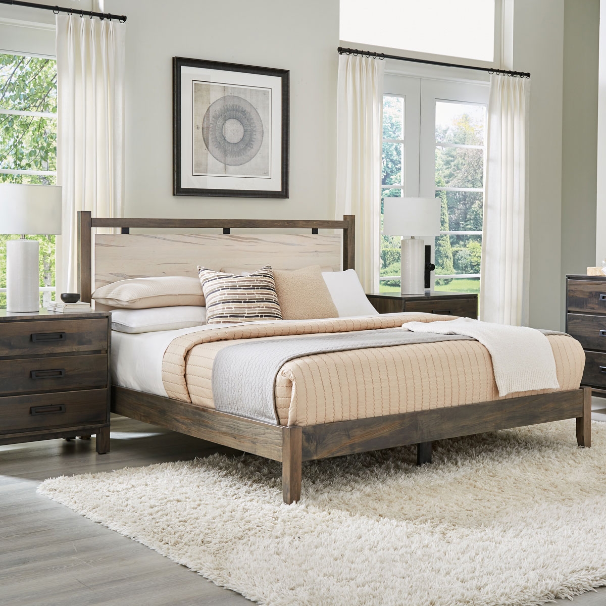 Picture of TAPPAN FLOAT PANEL KING PLATFORM BED