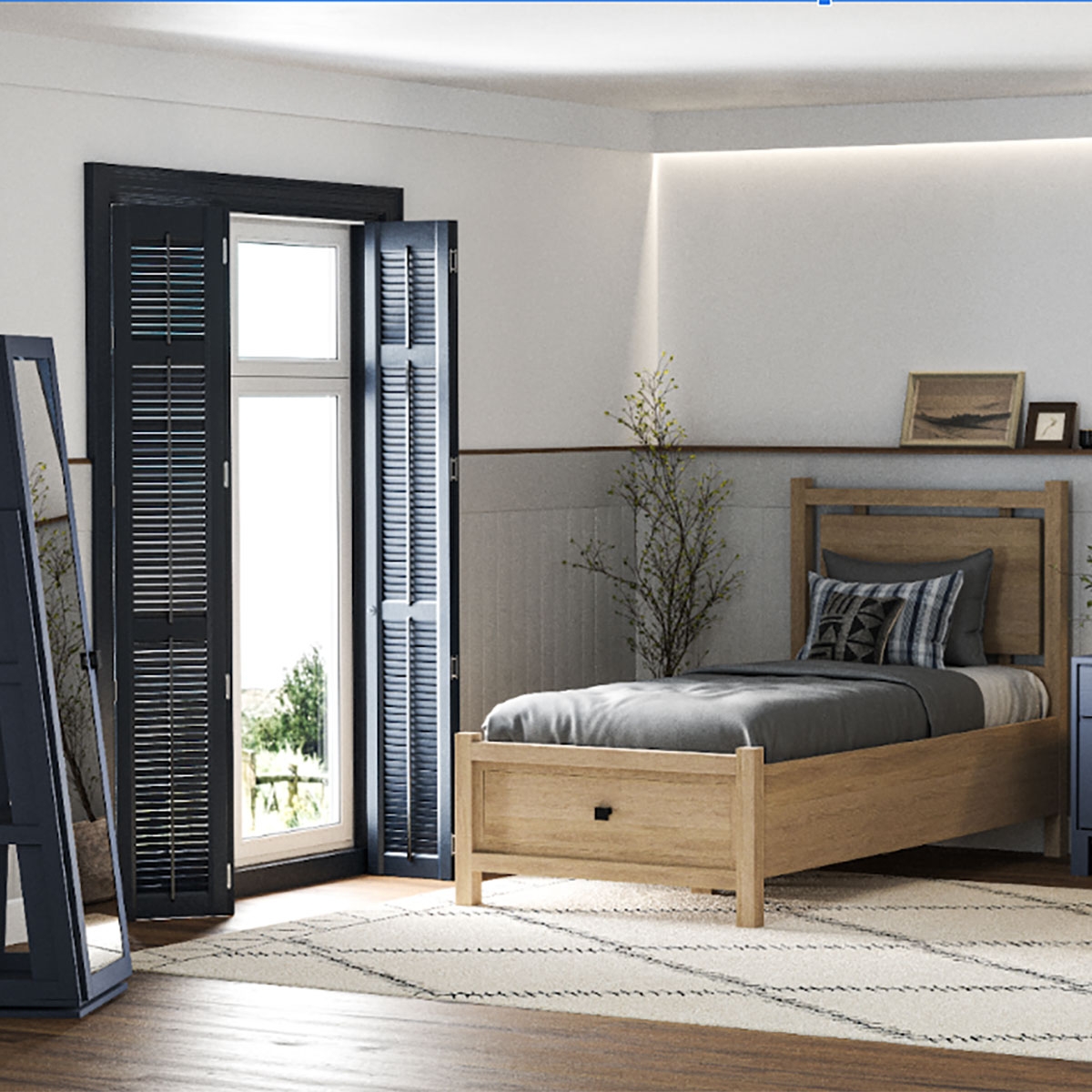 Picture of TAPPAN FLOAT TWN XL STORAGE BED