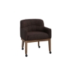 Picture of WALKER CASTER LEATHER CHAIR