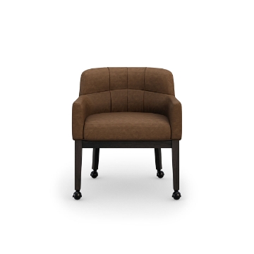 Picture of WALKER CASTER LEATHER CHAIR