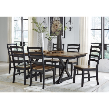 Picture of WILDENAUER TABLE W/ 6 CHAIRS