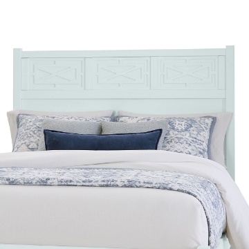 Picture of T&T FRETWORK KING STORAGE BED BLUE MAPLE