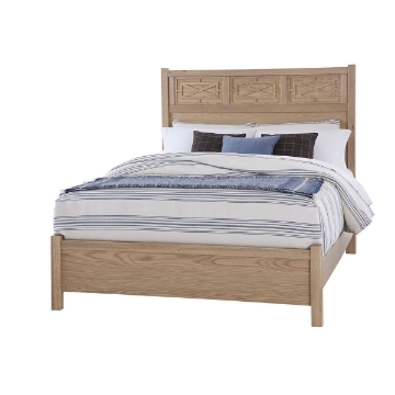 Picture of T & T FRETWORK KING BED CLEAR OAK