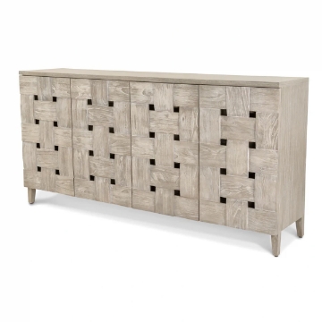 Picture of WOODEN WAVE 4 DR CREDENZA