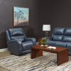 Picture of OASIS STORM GRAY RECLINER W/PHR/LUM/HT/MA
